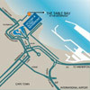 Map to the Table Bay Hotel